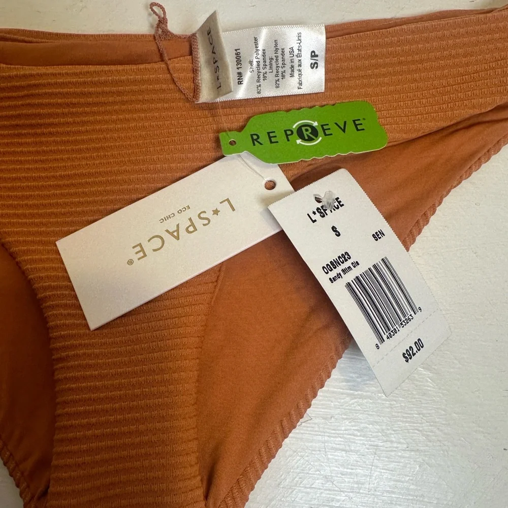 L space Ribbed Sandy Bottom Classic In Amber - Picture 6 of 6